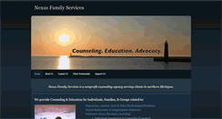 Desktop Screenshot of nexusfamilies.org